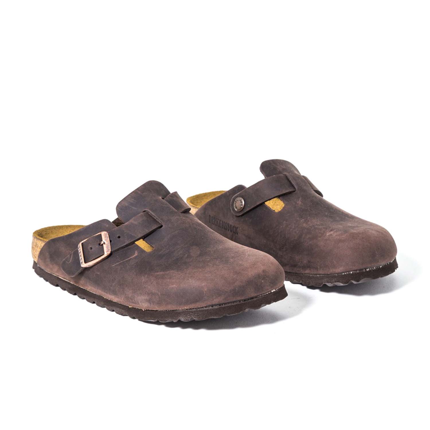 Birkenstock Boston Marrone