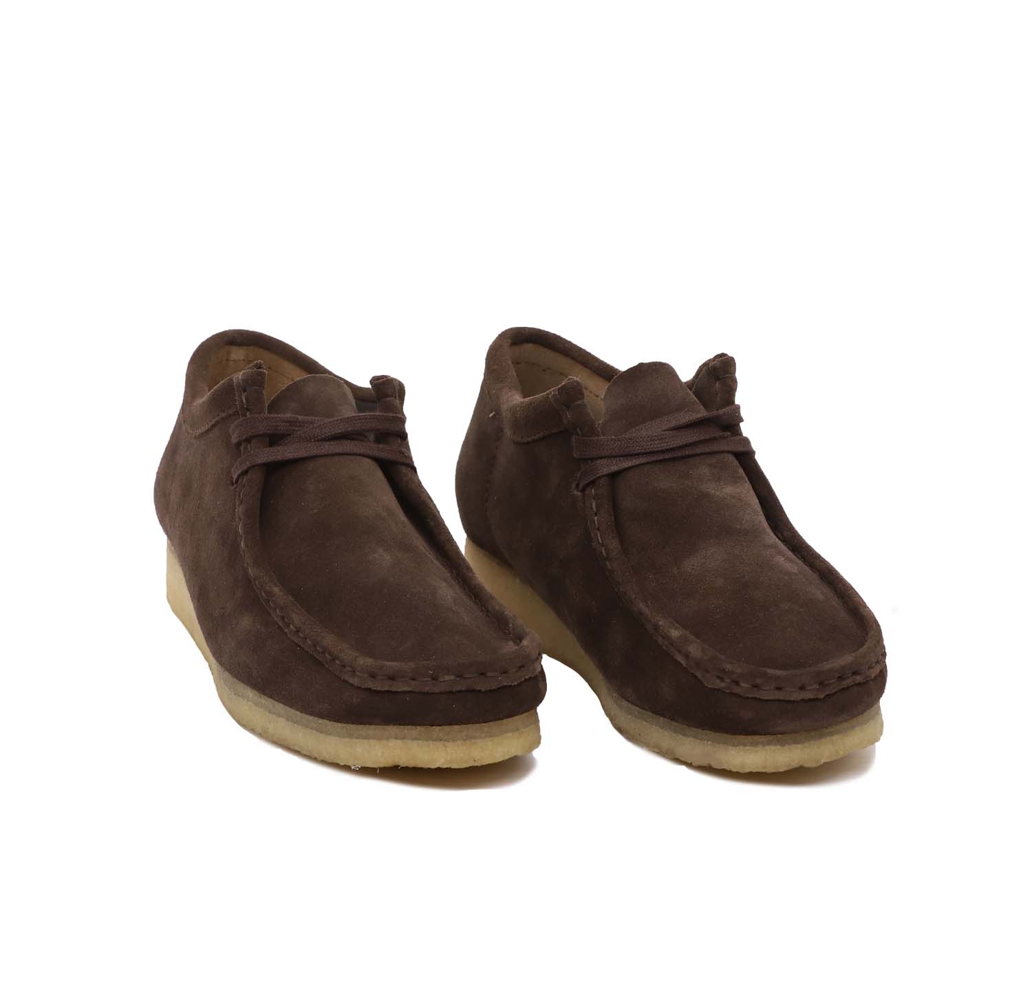 Clarks Wallabee Camoscio Marrone