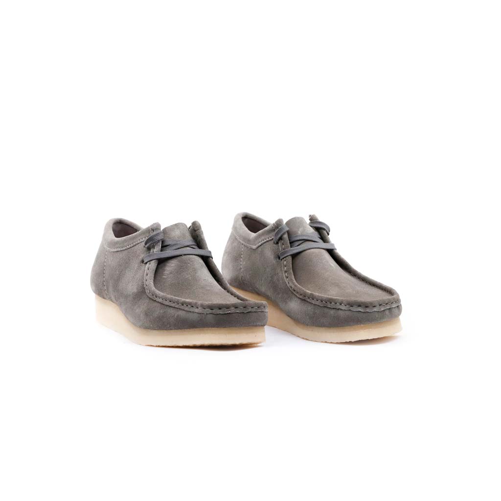 Clarks Wallabee Camoscio Grigio