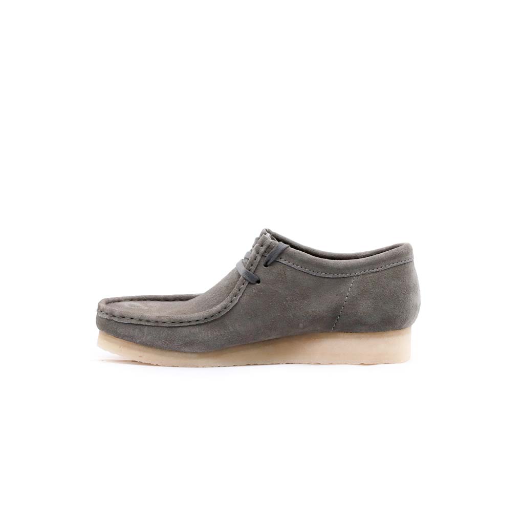 Clarks Wallabee Camoscio Grigio